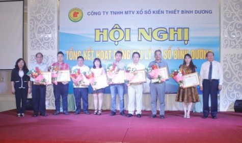 Hội nghị tổng kết hoạt động đại lý vé số năm 2017