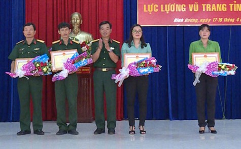 Hội thi cán bộ giảng dạy chính trị giỏi năm 2018: Nêu cao tinh thần tự học, tự rèn luyện trong lực lượng vũ trang tỉnh