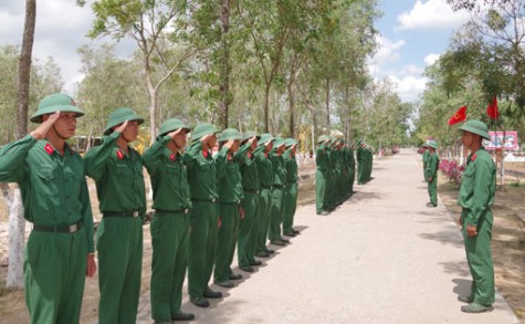 Phát huy vai trò trong quản lý, huấn luyện chiến sĩ mới ở đại đội