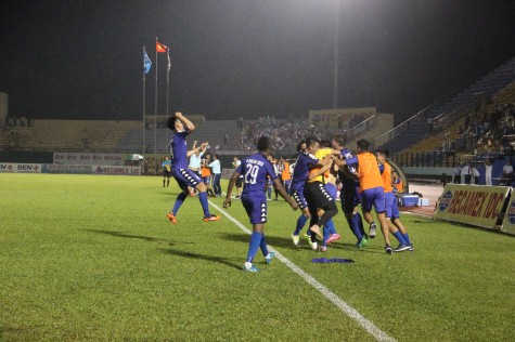 Đấu sớm vòng 8 V-League 2018: Thắng Hải Phòng, B.B Dương vươn lên tốp 3