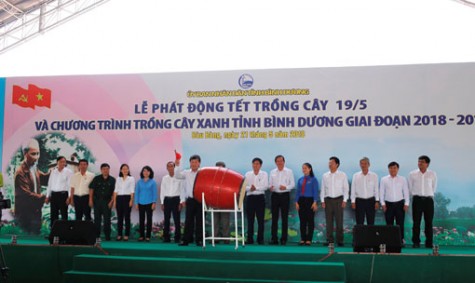 UBND tỉnh: Phát động Tết trồng cây 19-5 và chương trình trồng cây xanh giai đoạn 2018-2019