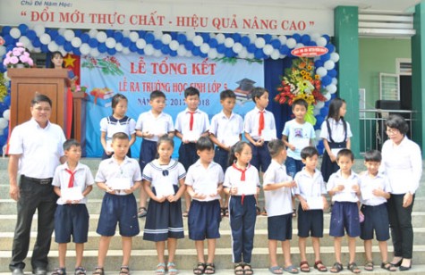 Trường Tiểu học Chánh Mỹ tổng kết năm 2017-2018