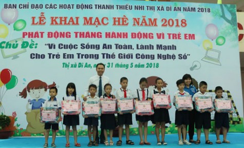 Mang mùa hè vui tươi đến cho thiếu nhi