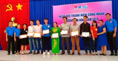 Hội Liên hiệp Thanh niên phường Tân Bình (TX.Dĩ An): Phối hợp tổ chức Ngày hội Thanh niên công nhân