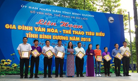 Liên hoan gia đình  Văn hóa - Thể thao tiêu biểu tỉnh Bình Dương: TX.Thuận An đạt giải nhất toàn đoàn