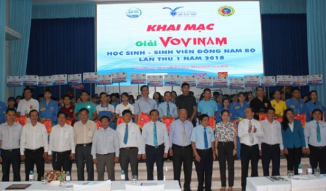 19 đoàn tham dự giải Vovinam học sinh - sinh viên Đông Nam bộ lần thứ I năm 2018