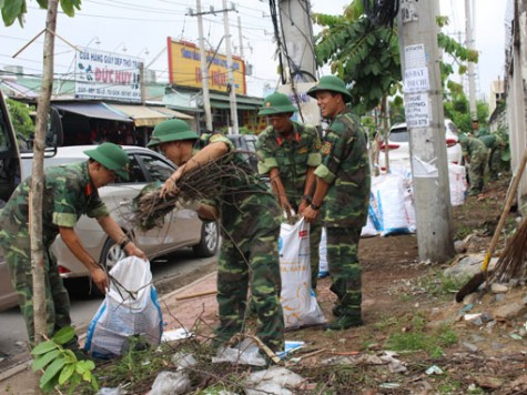 Lữ đoàn 434, Quân đoàn 4: Ra quân làm công tác dân vận tại TX.Thuận An