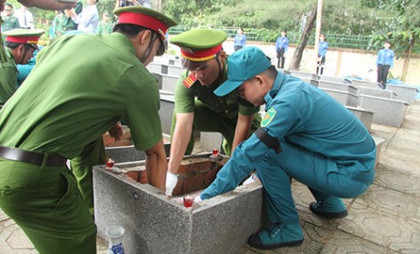 Các anh đã về yên nghỉ