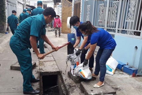 Thị đoàn Dĩ An: Đoàn kết thanh niên, phối hợp ra quân làm công tác dân vận