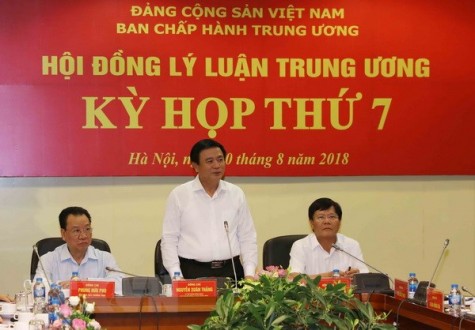 Kỳ họp thứ 7 Hội đồng Lý luận Trung ương nhiệm kỳ 2016-2021