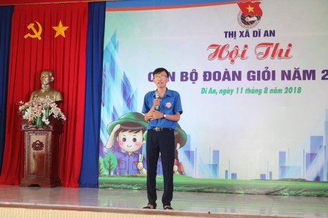 Thị đoàn Dĩ An: Tổ chức hội thi cán bộ Đoàn giỏi năm 2018