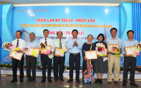 Hội Văn học - Nghệ thuật tỉnh: Tổ chức triển lãm mỹ thuật- nhiếp ảnh nhân kỷ niệm Quốc khánh 2-9