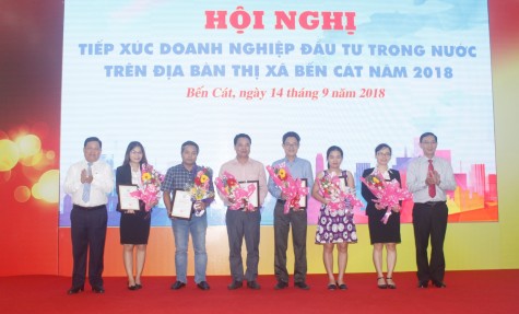 TX.Bến Cát: Tổ chức Hội nghị tiếp xúc doanh nghiệp đầu tư trong nước