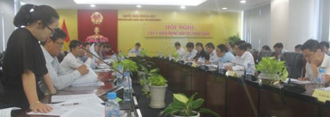 Đoàn Đại biểu Quốc hội tỉnh: Tổ chức hội nghị lấy ý kiến dự thảo Luật Trồng trọt và Luật Chăn nuôi