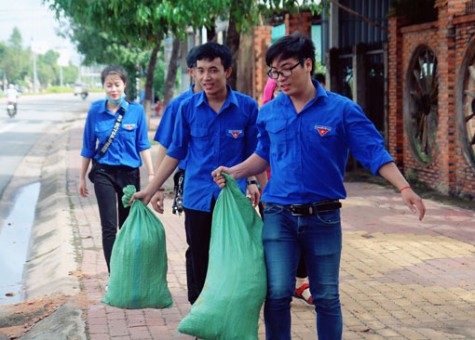 Tuổi trẻ TP.Thủ Dầu Một: Tình nguyện vì thành phố xanh - sạch - đẹp