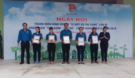 Ngày hội “Thanh niên Bình Dương vì một đô thị xanh”