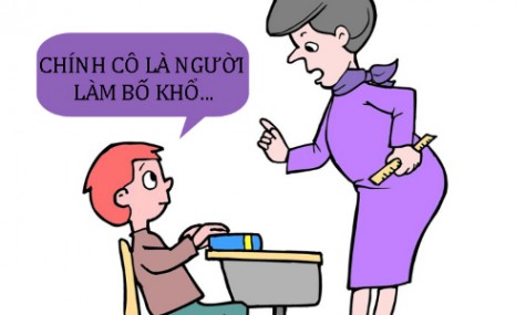 Lý do bố khổ vì cô giáo