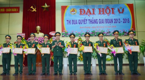 Bộ Tham mưu Quân đoàn 4: Phát huy hiệu quả phong trào Thi đua Quyết thắng