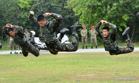 Trung Quốc, Malaysia và Thái Lan lần đầu tổ chức tập trận chung