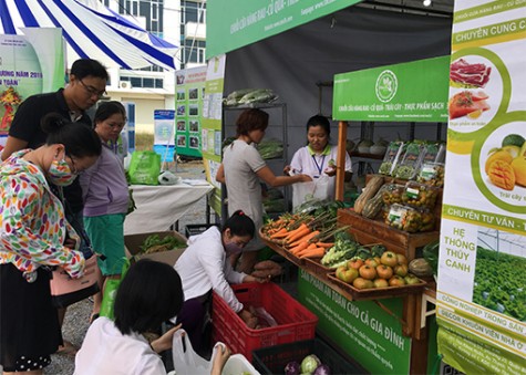 Phiên chợ Nông sản an toàn năm 2018: Điểm sáng về thực phẩm an toàn