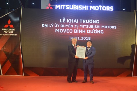 Khai trương đại lý ủy quyền 3S của Mitsubishi Motors Việt Nam tại Bình Dương