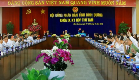 Những hình ảnh tại phiên khai mạc kỳ họp thứ 8, HĐND tỉnh khóa IX