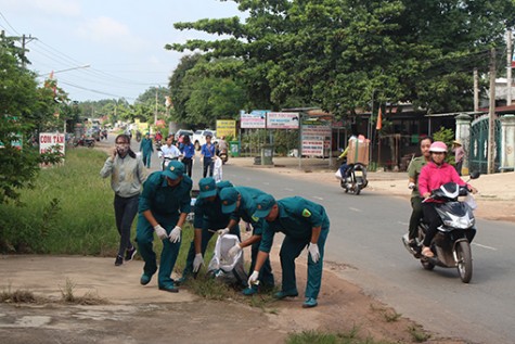 Ban Chỉ huy Quân sự xã Long Nguyên, huyện Bàu Bàng: Xây dựng đơn vị vững mạnh toàn diện