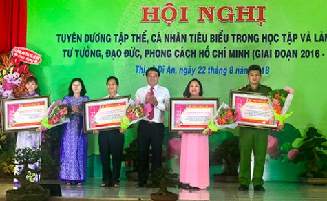 Tạo sự chuyển biến mạnh mẽ hơn trong học tập, làm theo Bác