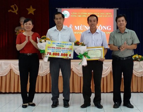 Nông trường Trần Văn Lưu, Công ty TNHH MTV cao su Dầu Tiếng: Phấn đấu vượt kế hoạch 286 tấn mủ