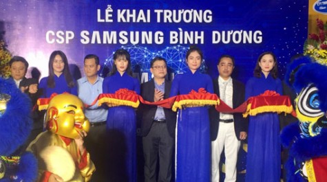 Khánh thành Trung tâm chăm sóc khách hàng cao cấp của SamSung ở Bình Dương