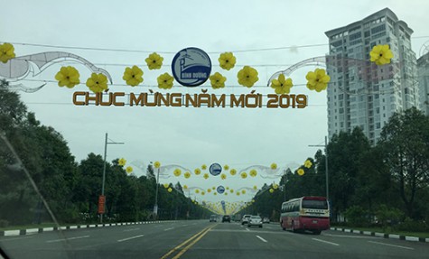 Hân hoan chuẩn bị đón mừng năm mới 2019