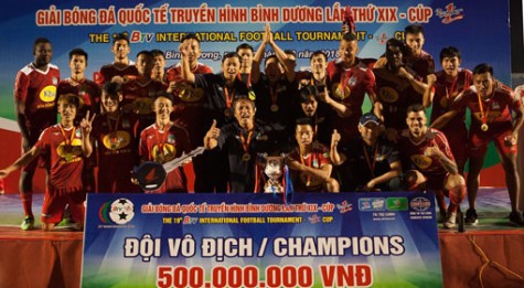 Hoàng Anh Gia Lai vô địch BTV - Cúp Number 1 lần thứ 19