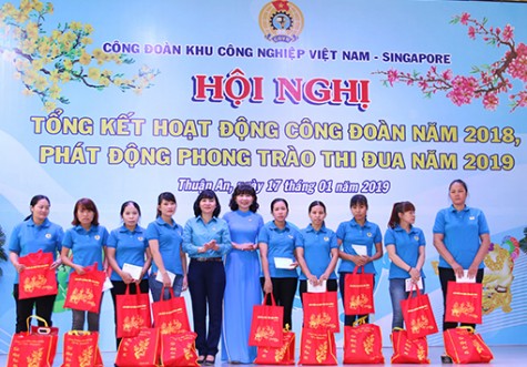 Công đoàn Khu công nghiệp Việt Nam-Singapore: Nỗ lực thực hiện các hoạt động góp phần ổn định quan hệ lao động