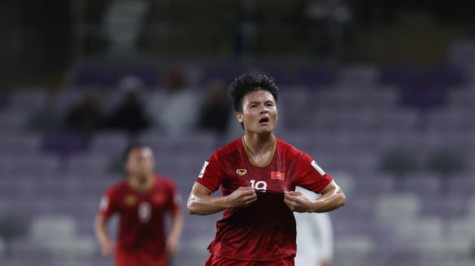 Quang Hải được bình chọn là cầu thủ hay nhất vòng bảng Asian Cup