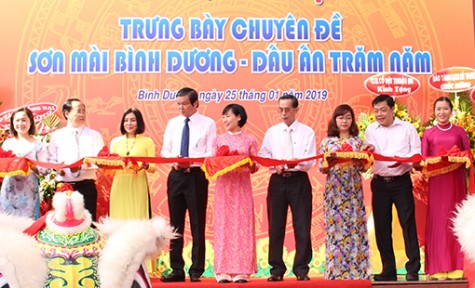 Khai mạc triển lãm “Sơn mài Bình Dương – dấu ấn trăm năm”