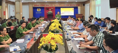 Công an tỉnh: Họp mặt báo chí mừng xuân Kỷ Hợi 2019