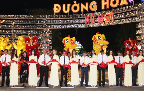 Khai mạc Hội hoa Xuân - Đường hoa Xuân Kỷ Hợi 2019