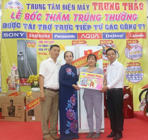 Trung tâm điện máy Trung Thảo: Trao thưởng chương trình khuyến mại “vui cùng Trung Thảo - chào Xuân Kỷ Hợi 2019”