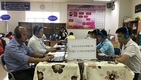 Phiên Giao dịch việc làm Online đầu năm 2019