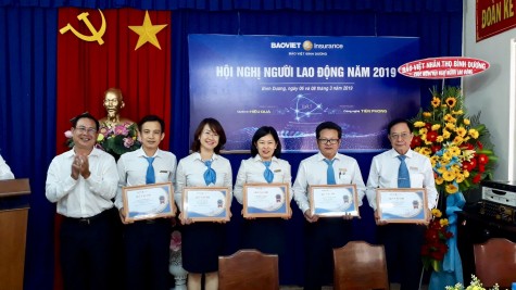 Công ty Bảo Việt Bình Dương: Năm 2019, phấn đấu đạt tổng doanh thu 183,05 tỷ đồng