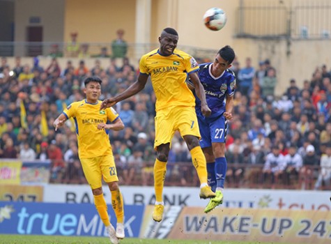 Vòng 3 V-League 2019: SLNA - Becamex Bình Dương 2-1