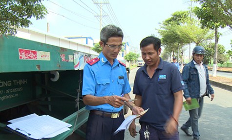 Thanh tra hoạt động kinh doanh vận tải hàng hóa bằng xe container