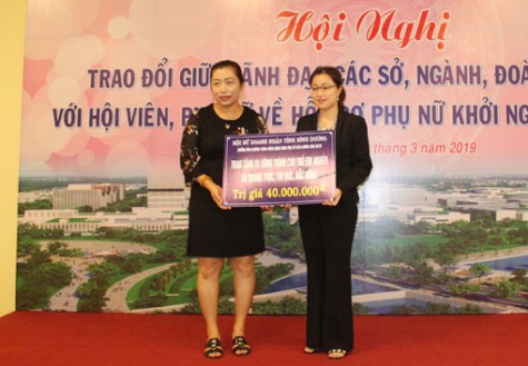 Hội LHPN tỉnh tổ chức hội nghị trao đổi về hỗ trợ khởi nghiệp