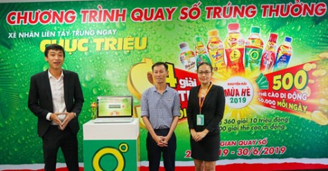 Tân Hiệp Phát “tung” 360 giải thưởng dịp hè 2019