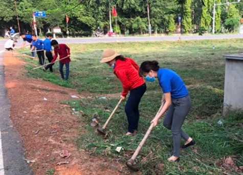 Tuổi trẻ Bắc Tân Uyên: Thí điểm mô hình khu phố xanh cấp huyện