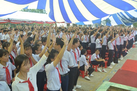 TX.Bến Cát: Phối hợp tuyên truyền, cùng nhau “chống rác thải nhựa”