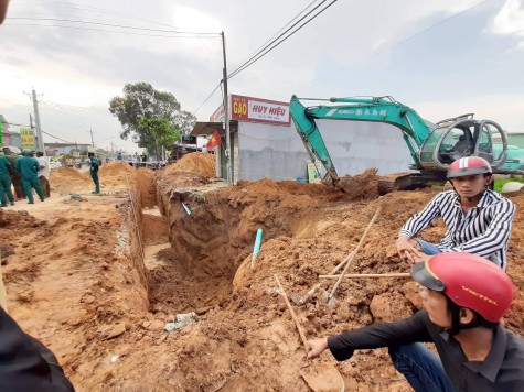 Sập công trình cống nước, một công nhân tử vong