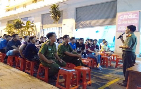 Phường An Phú, TX.Thuận An: Tuyên truyền pháp luật cho người dân khu dân cư Việt Sing