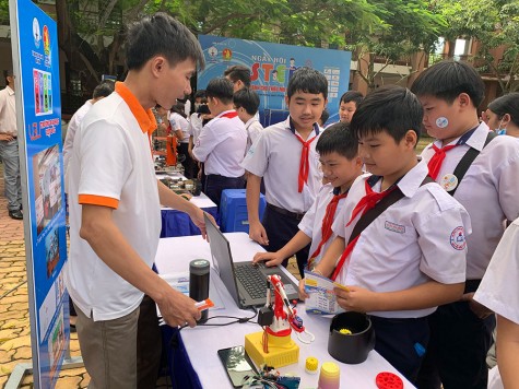 Dầu Tiếng: 500 học sinh tham dự Ngày hội Stem 2019