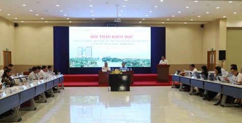 Hội thảo khoa học Chỉ số hiệu quả quản trị và hành chính công